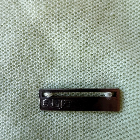 Lija Light Green women Tank Top with Black Trim women size M nwt - Picture 2 of 7